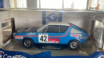 Solido 1:18 - Modelauto (3) - SET 3 x RENAULT + ALPINE WRC