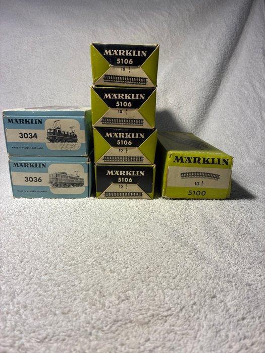 Märklin H0 - 3034/3036/5100/5106 - Elektrische locomotief, Hobby en Vrije tijd, Modeltreinen | H0