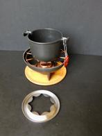 Le Creuset - Enzo Mari - Pan - fonduepan geemaileerd