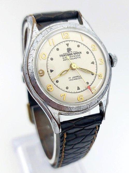Printania - Zonder Minimumprijs - Heren - 1950-1959, Handtassen en Accessoires, Horloges | Heren