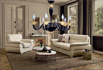 SLC Illumina - MG - Kroonluchter - SLC Zwart Goud 8L -