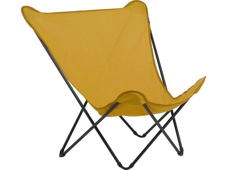 Lafuma Pop Up XL - Vlinderstoel - Inklapbaar - Curry, Huis en Inrichting, Woonaccessoires | Overige, Zo goed als nieuw, Verzenden