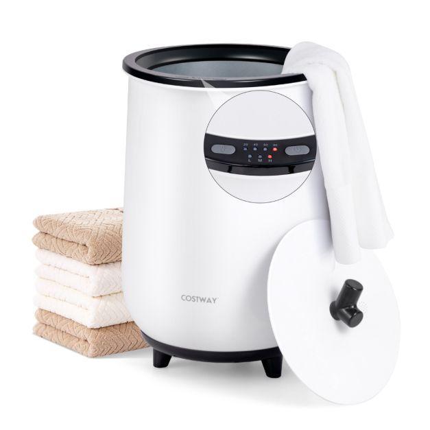 Handdoek verwarmer - Elektrisch - 23L - Wit - COSTWAY, Huis en Inrichting, Badkamer | Badtextiel en Accessoires, Nieuw, Verzenden