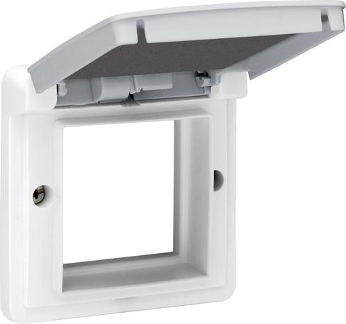 IP55 Scharnieradapterframe 45x45mm Voor Datamodules -, Doe-het-zelf en Bouw, Elektriciteit en Kabels, Verzenden