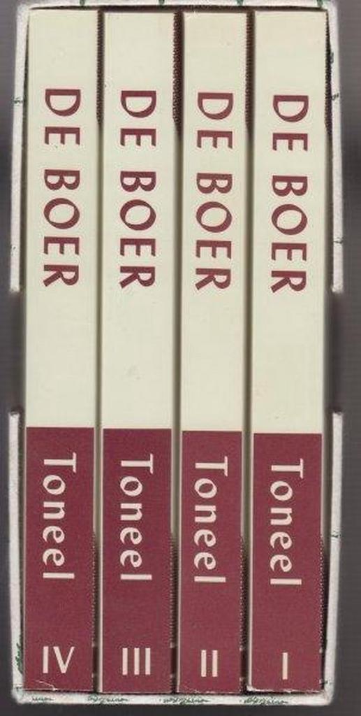 Toneel 1-2-3-4 9789064033223 L. de Boer, Livres, Livres Autre, Envoi