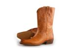 Shabbies Cowboy laarzen in maat 38 Cognac | 10% extra, Kleding | Dames, Nieuw, Shabbies, Verzenden, Overige kleuren