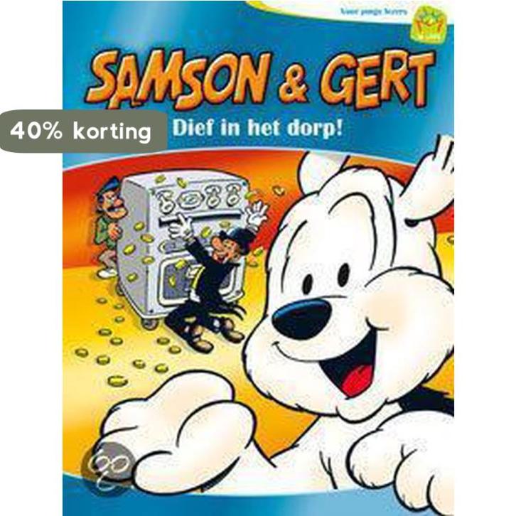 Samson & Gert - leesboek beginnende lezers: Dief in het, Boeken, Kinderboeken | Jeugd | 13 jaar en ouder, Gelezen, Verzenden
