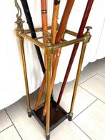Paraplustandaard/rek - Wandelstokken houder - Messing /, Antiek en Kunst