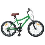 vidaXL Kinderfiets 20 Inch 6-Speed voor 6-11 jaar oud Groen, Fietsen en Brommers, Verzenden, Nieuw