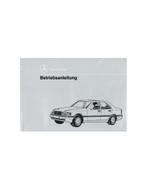 1994 MERCEDES BENZ C KLASSE INSTRUCTIEBOEKJE DUITS