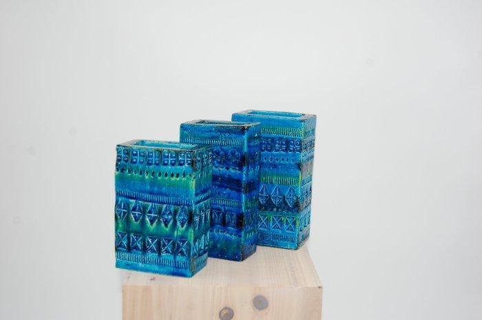 Bitossi - Aldo Londi - Vaas (3) - Keramiek - Rimini Blu, Antiek en Kunst, Antiek | Glaswerk en Kristal