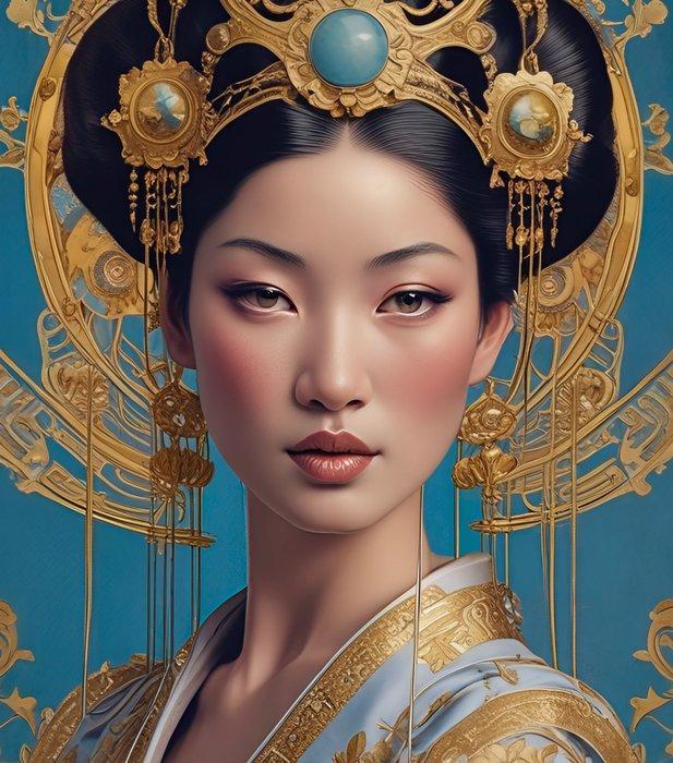 NumericEric - Neo Geisha (XL), Antiquités & Art, Art | Objets design