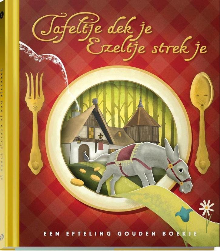 Tafeltje dekje ezeltje strekje - Efteling - gouden boekje, Boeken, Kinderboeken | Kleuters, Gelezen, Verzenden