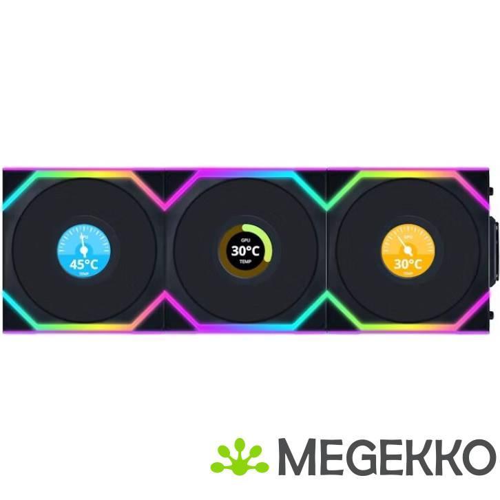 Lian Li UNI FAN SL Wireless LCD Reverse Blade 120mm 3-Pack, Informatique & Logiciels, Refroidisseurs d'ordinateur, Envoi