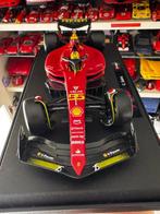 Bburago 1:18 - Modelauto - Ferrari F1-75 #55 - Carlos Sainz, Hobby en Vrije tijd, Nieuw