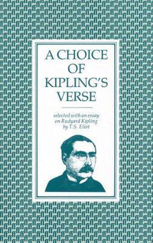 Choice Of KiplingS Verse 9780571054442 Rudyard Kipling, Boeken, Overige Boeken, Gelezen, Verzenden