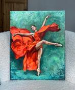 Natalia Mas (XX-XXI) - Grace of dance, Antiek en Kunst, Kunst | Schilderijen | Modern