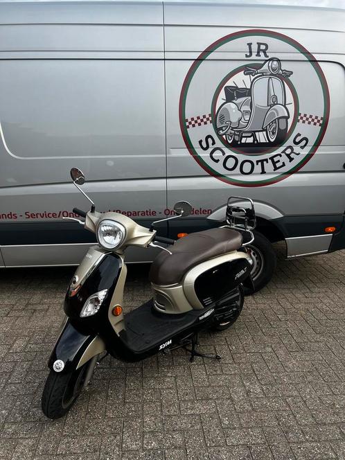 Sym Fiddle 3  Scooter A klasse/Geen rijbewijs., Fietsen en Brommers, Scooters | Overige merken, Nieuw
