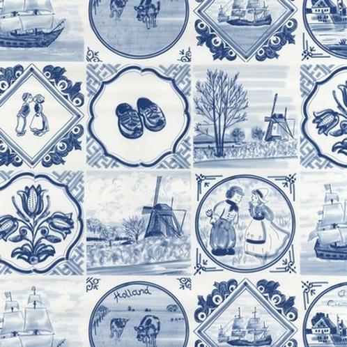 Plakfolie delfts blauw, Muursticker plakplastic kleeffolie, Huis en Inrichting, Woonaccessoires | Overige, Nieuw