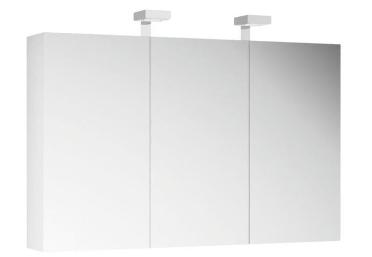 2dekans | Allibert LED Spiegelkast 120x70x15 cm - Wit - Met, Huis en Inrichting, Woonaccessoires | Spiegels, Ophalen of Verzenden