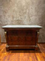 Commode - Acajou, Marbre, Bronze doré