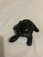 Inktpot - Tortue - Brons of brons met een bruine patina, Antiek en Kunst