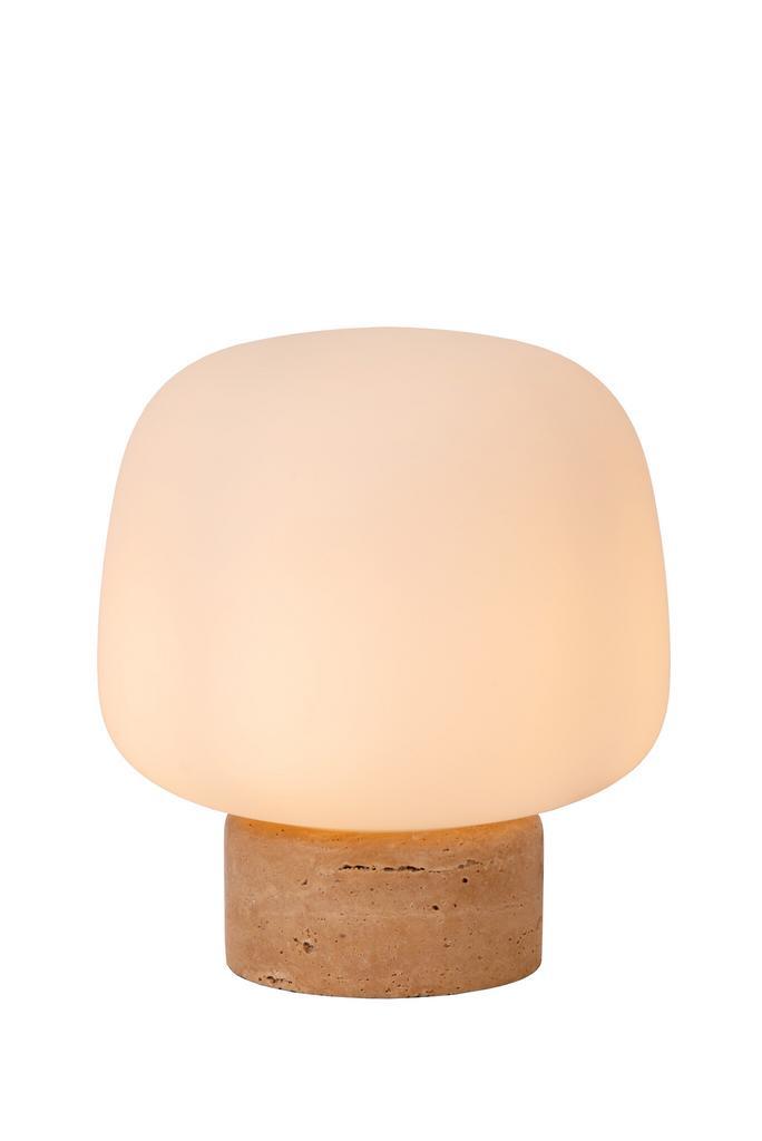 Lucide ANSTON - Tafellamp - 1xE14 - Opaal, Huis en Inrichting, Lampen | Tafellampen, Nieuw, Verzenden