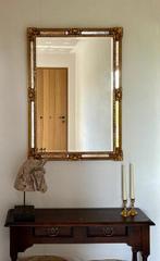 Deknudt - Deknudt - Wandspiegel- hollywood regency - goud,, Antiek en Kunst
