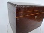 Kist - victoriaanse tea caddy - Hout, Antiek en Kunst