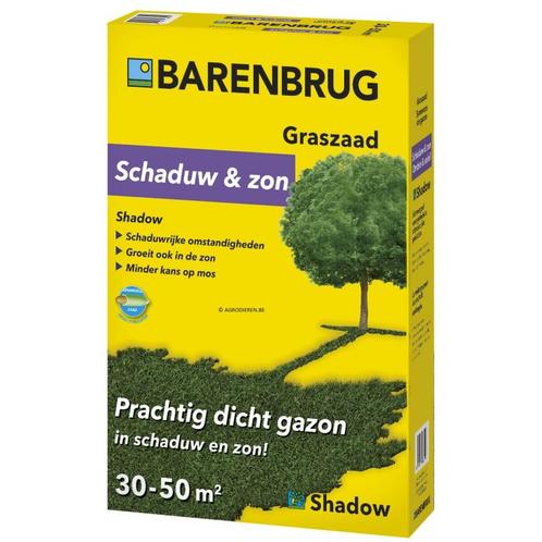 Laatste stuks - schaduw barenbrug graszaad 2 kg - prachtig, Tuin en Terras, Gras en Kunstgras, Nieuw