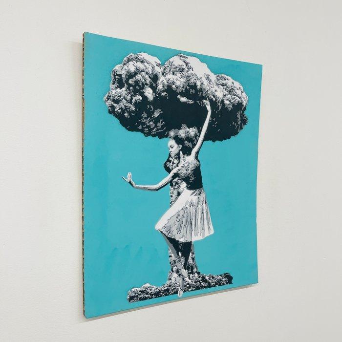 Sinao - Peace Me Off [100% handmade], Antiek en Kunst, Kunst | Schilderijen | Modern