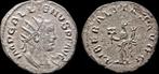 253-268ad Roman Gallienus Ar antoninianus Liberalitas sta..., Verzenden