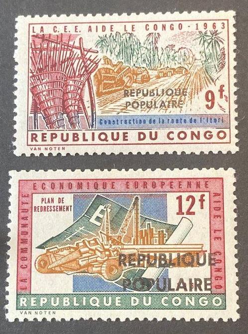 Congo belge 1964 - Problème local de Stanleyville :, Timbres & Monnaies, Timbres | Europe | Belgique