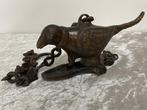 Parrot shaped oil lamp - Brons - India - 20e eeuw, Antiek en Kunst