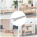 vidaXL Schroefsleutel 1593 pcs Zilver 13 mm IJzer, Doe-het-zelf en Bouw, Verzenden, Nieuw