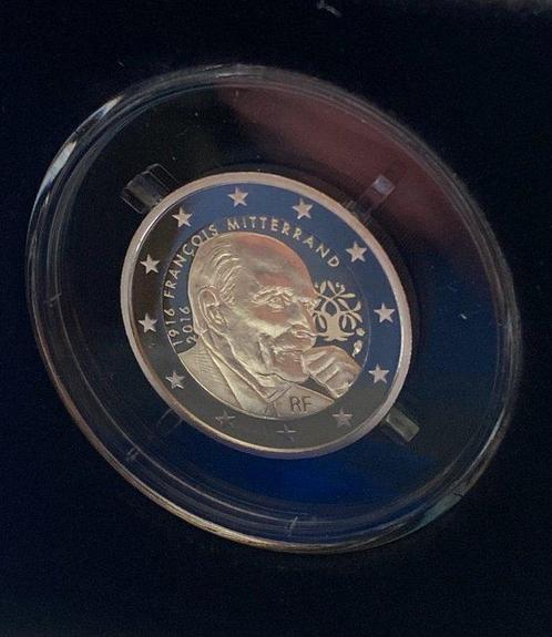 France. 2 Euro 2016 François Mitterrand Proof (Sans Prix, Postzegels en Munten, Munten | Europa | Euromunten