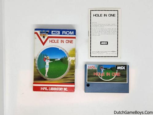 MSX - Hole in One, Games en Spelcomputers, Games | Overige, Gebruikt, Verzenden