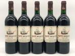 5 x 75cl Chateau Beychevelle, St.Julien 1994 (Bordeaux), Collections, Ophalen of Verzenden, Rode wijn