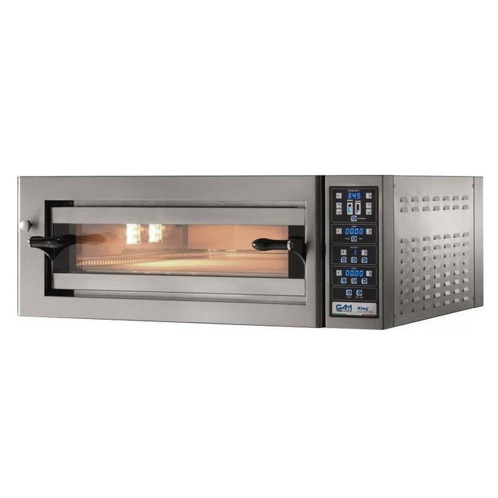 Pizzaoven | KING | Energiebesparing | 6x Ø34cm | 60°C/500°C, Zakelijke goederen, Horeca | Keukenapparatuur, Nieuw in verpakking