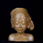 Bustes, vrouwen hoofden - Mas, Bali - Njana Tilem gallery -, Antiek en Kunst