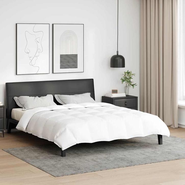 vidaXL Dekbedden & Donsdekens Wit 240 x 260 cm Dons, Huis en Inrichting, Slaapkamer | Beddengoed, Nieuw, Verzenden