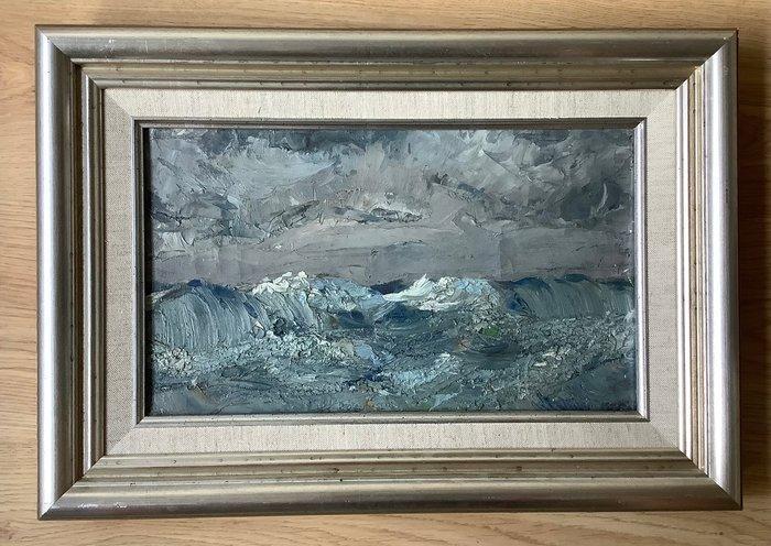 Jan van Anrooij (1901-1988) - De zee, Antiek en Kunst, Kunst | Schilderijen | Klassiek