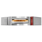 Elektrische oven hoekmodel, 1 kamer 8 pizzas Ø 350 mm, Verzenden, Nieuw in verpakking, Fornuis, Frituur en Grillen