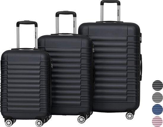 2dekans | TRVLMORE Set van 2 Koffers – Incl. Cijferslot –, Muziek en Instrumenten, Behuizingen en Koffers, Ophalen of Verzenden