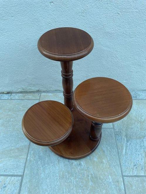 Table à plantes - Bois - Repose plante x3, Antiek en Kunst, Curiosa en Brocante