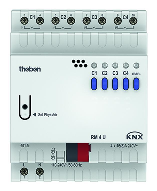 Theben RM schakelaar-actuator-bussysteem - 4940223, Doe-het-zelf en Bouw, Elektriciteit en Kabels, Verzenden