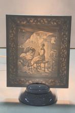 Lithophaan, Lithophanie - Zeldzaam grote Lithophane, Nieuw