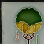 Jugendstil Tegel - Meißner Ofen,- und Porzellanfabrik - Art