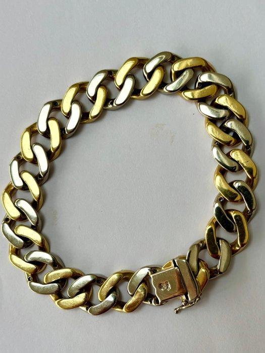 Armband - 18 karaat Geel goud, Witgoud, Handtassen en Accessoires, Armbanden