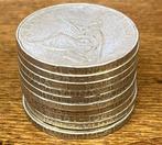 Italië, Republiek 500 Lire argento (10 monete) (Zonder, Postzegels en Munten, Munten | Europa | Niet-Euromunten